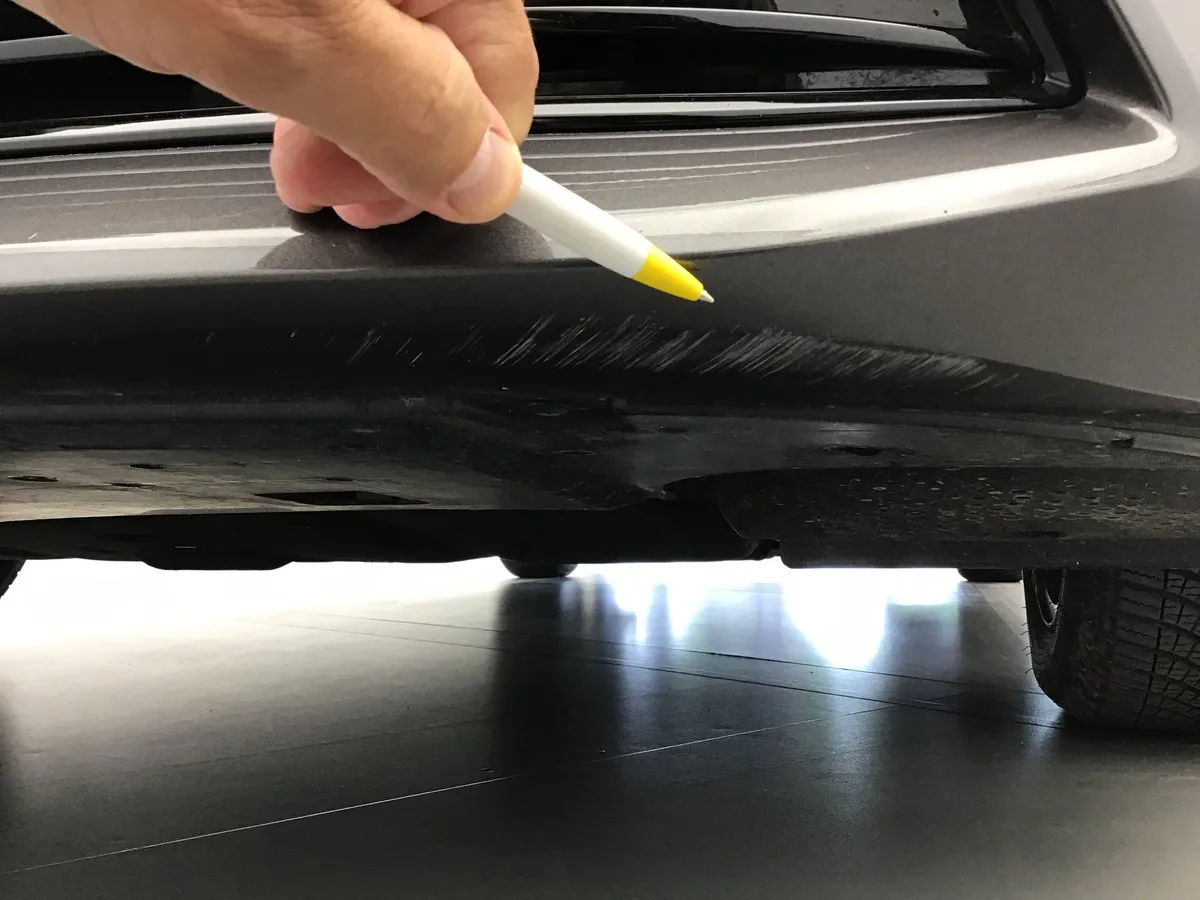 Opel Astra — Para-choques traseiro