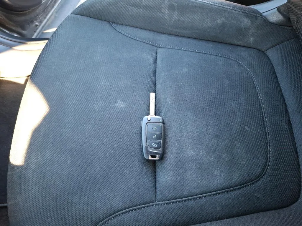 Hyundai Tucson — Chave de ignição