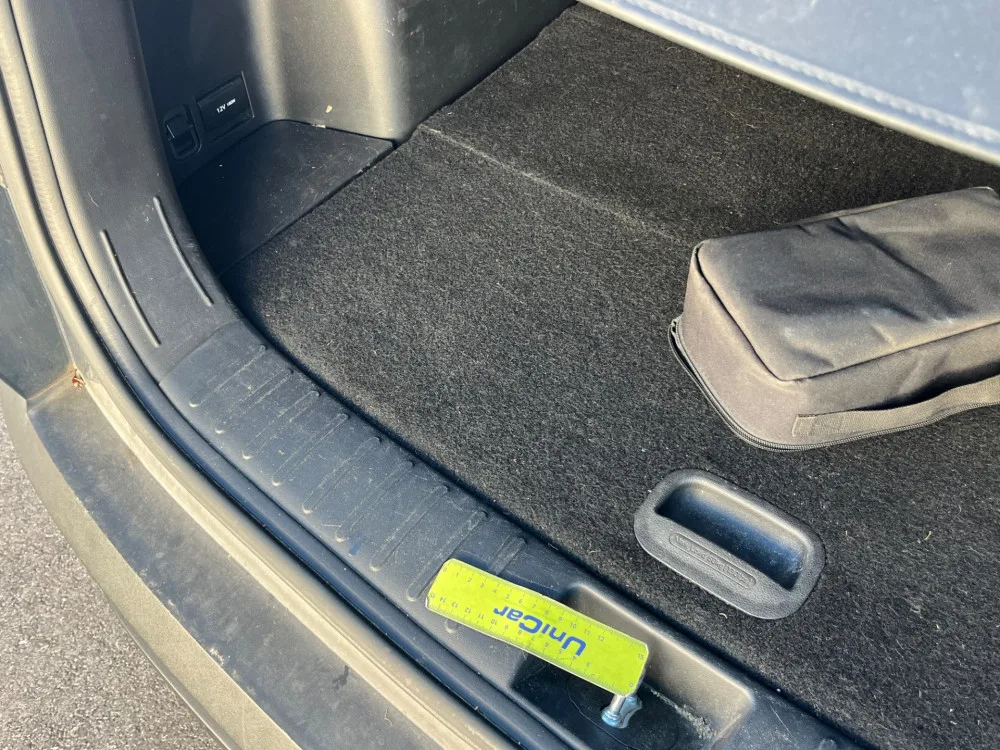 Hyundai Tucson — Revestimento da zona de carga