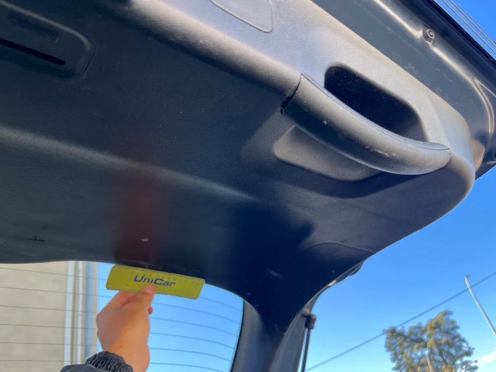 Hyundai Tucson — Revestimento da tampa traseira