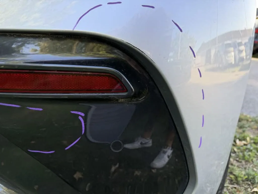 Cupra Born — Para-choques traseiro