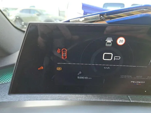 Peugeot 3008 — Painel de instrumentos