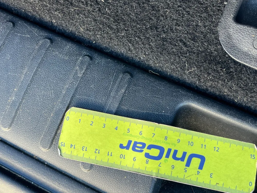 Hyundai Tucson — Revestimento da zona de carga