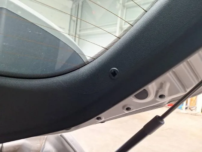 Alfa Romeo Junior — Cobertura da mala