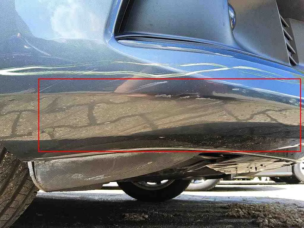 Audi A4 — Para-choques dianteiro