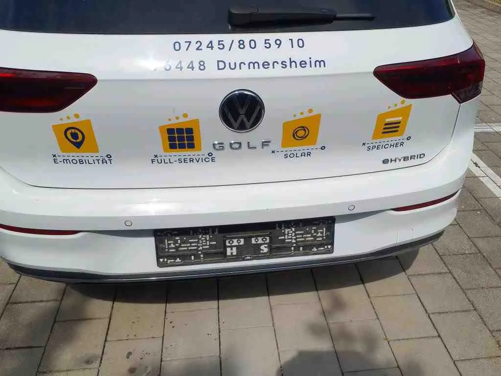 Volkswagen Golf — Para-choques traseiro