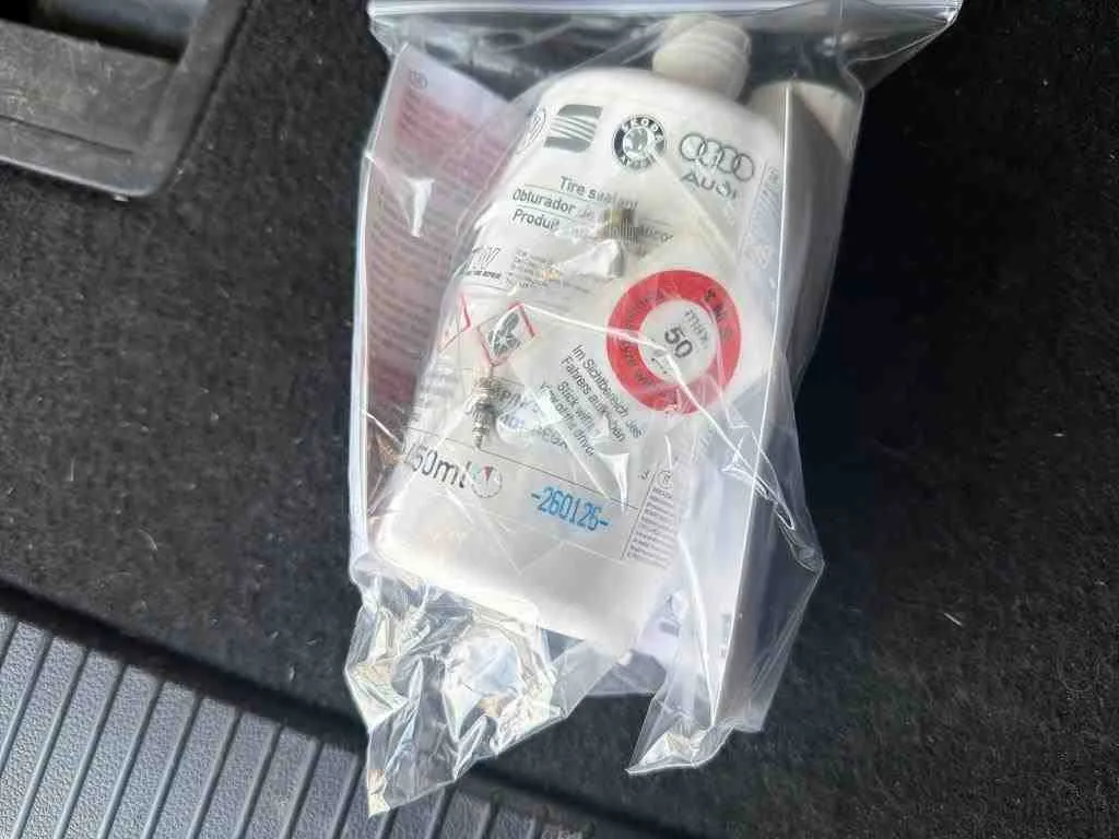 Volkswagen Passat — Kit de reparação de pneus