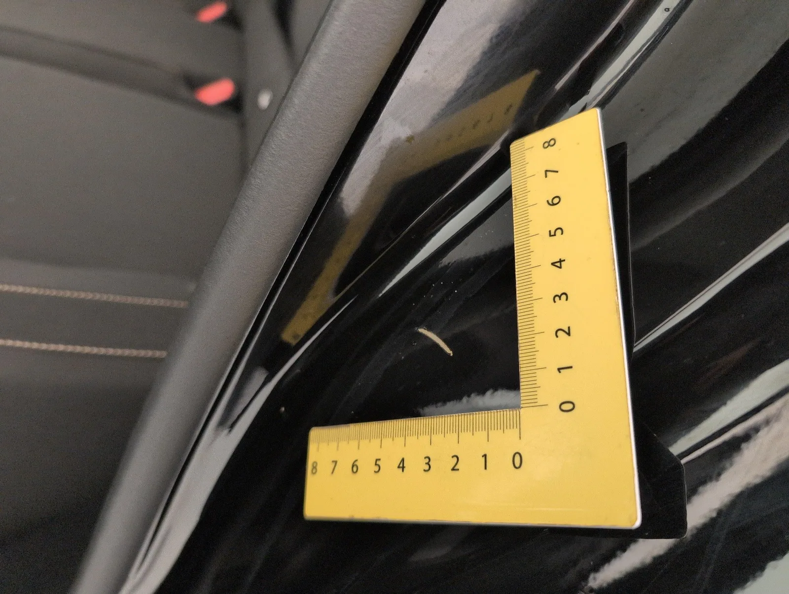 Citroën C3 — Painel traseiro