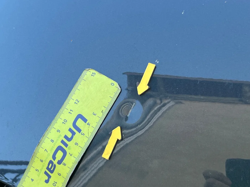 Hyundai Tucson — Capot