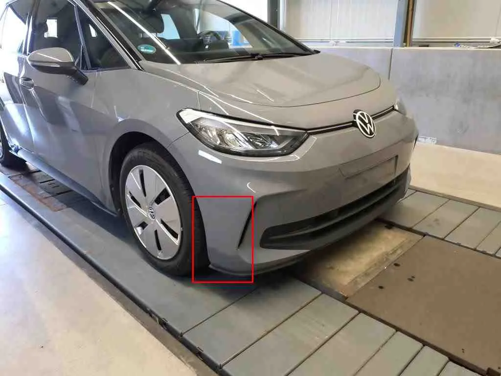 Volkswagen ID.3 — Para-choques dianteiro