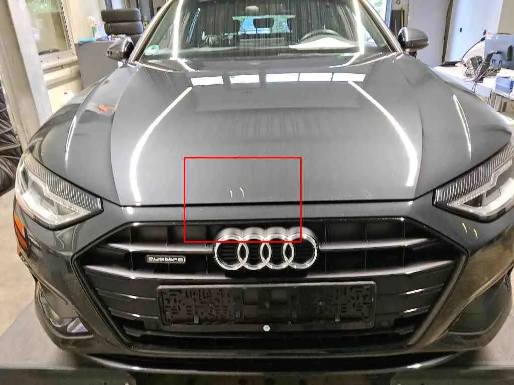 Audi A4 — Capô